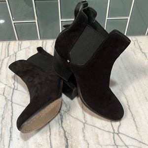 Black Suede Rag & Bone Booties